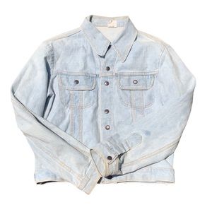 Vintage 70s Light Wash GWG Denim Jacket